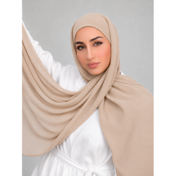 Foulard Chiffon _ Beige