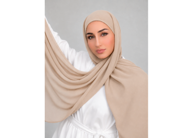Foulard Chiffon _ Beige