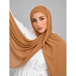 Foulard Chiffon _ Caramel