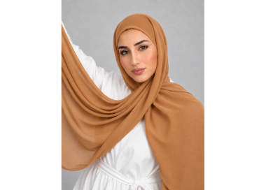 Foulard Chiffon _ Caramel
