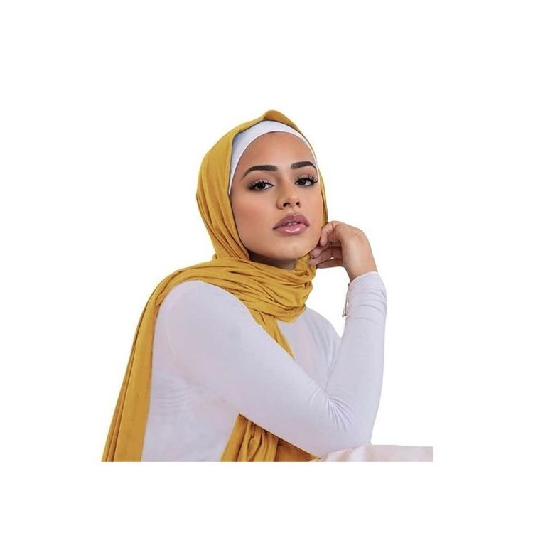 Foulard Coton _ Jaune